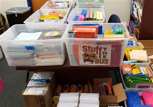 Stuff the bus school supplies 